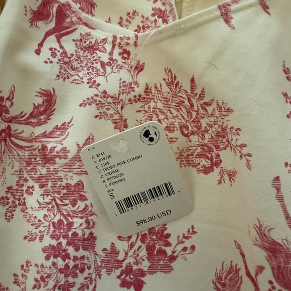 NWT FREE PEOPLE PRAIRIE ROSE BODYSUIT - Picture 5 of 6